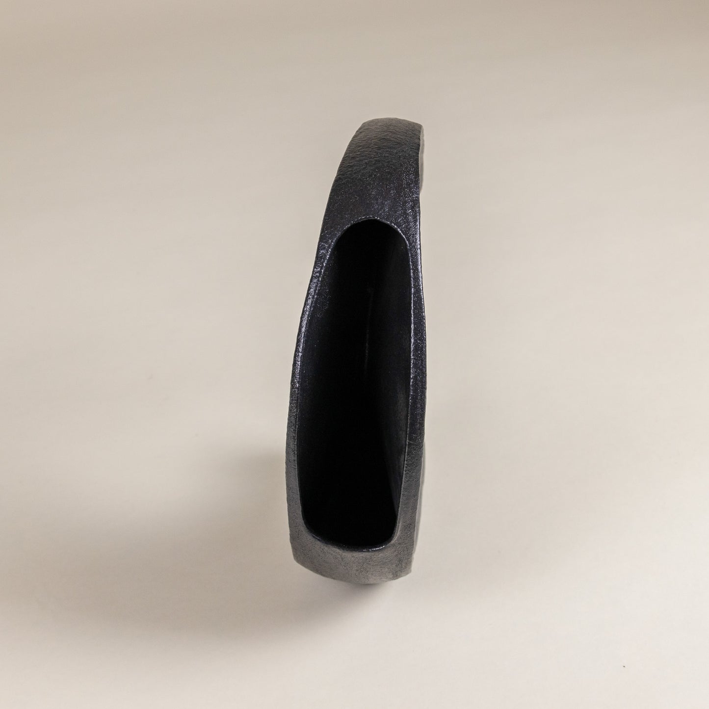 Modernist Ceramic Horn Shaped Vessel