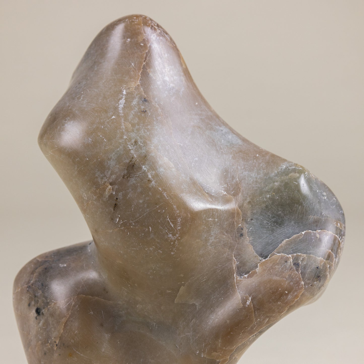 Biomorphic Marble Sculpture