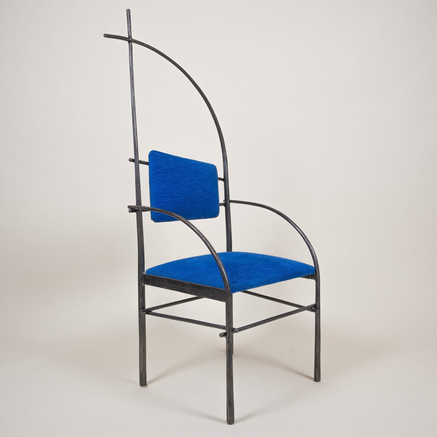 Handforged Steel Chair by Roger Chudzik