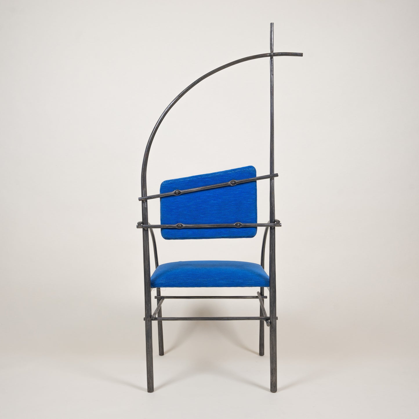 Handforged Steel Chair by Roger Chudzik