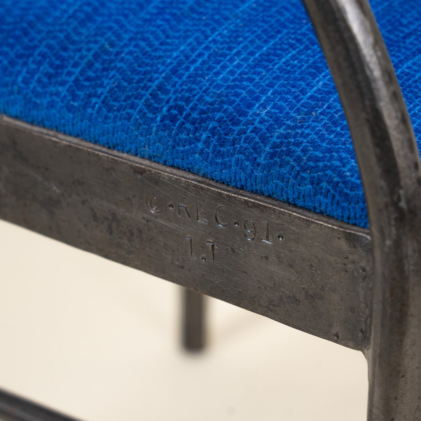 Handforged Steel Chair by Roger Chudzik