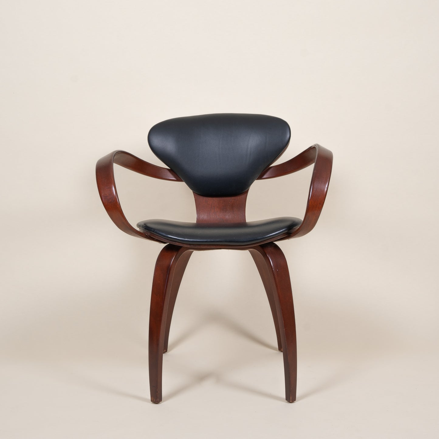 Signed Paul Goldman for Plycraft Pretzel Chair