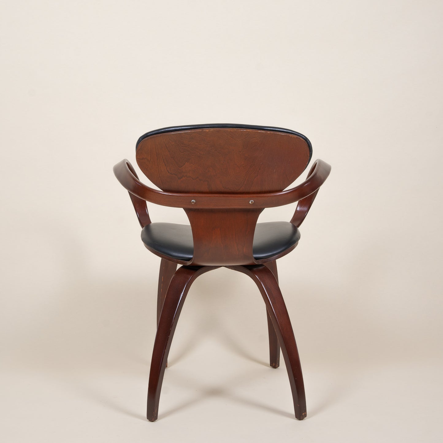 Signed Paul Goldman for Plycraft Pretzel Chair