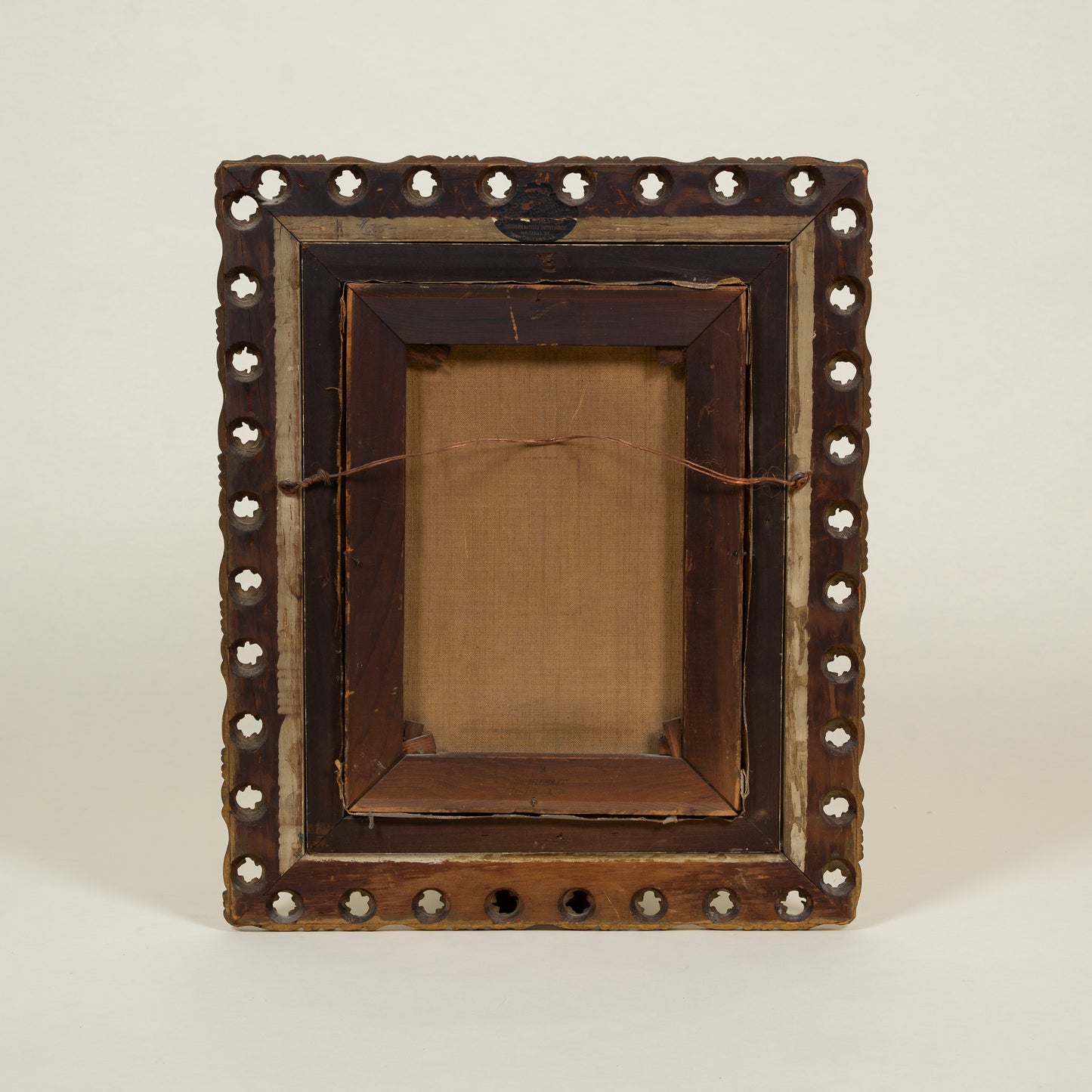 Antique Portrait in Gilded Frame