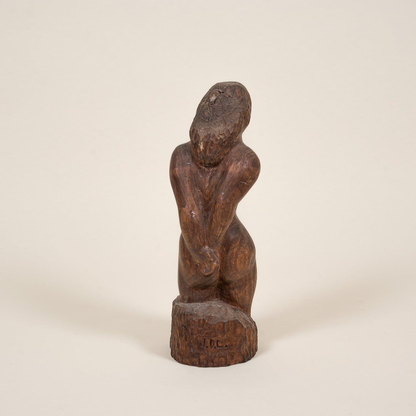 Folk Art Female Form Sculpture