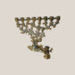 Brass Cactus Menorah by Hen Holon