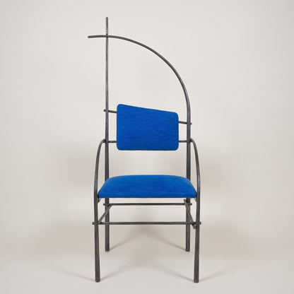 Handforged Steel Chair by Roger Chudzik